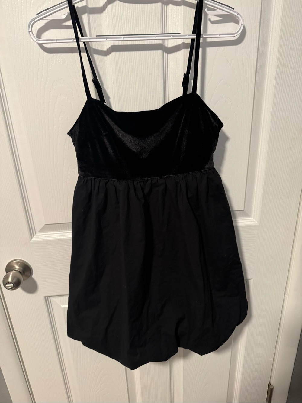 American Eagle Outfitters Black Spaghetti Strap Mini Dress
